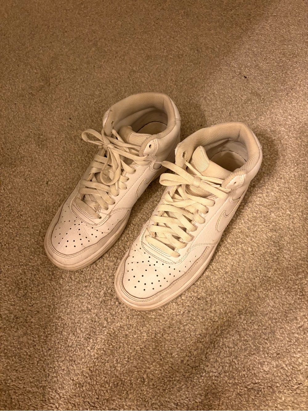 Nike women’s Court Vision Mid sneaker